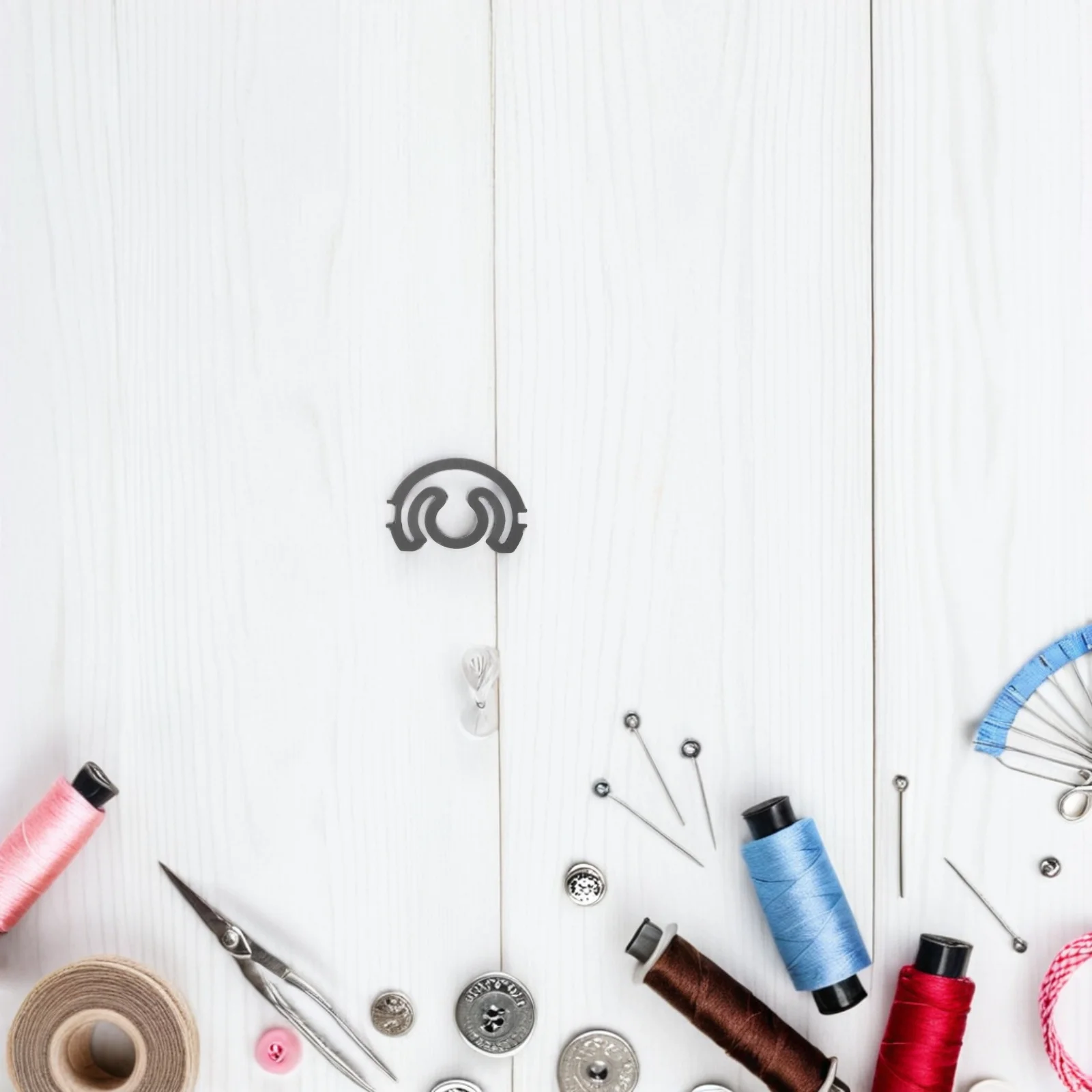 

100Pcs Sewing Machine Accessories Bobbin Case Spring Steel 2.1cm Diameter for Stable Tension Heavy Duty Industrial Applications