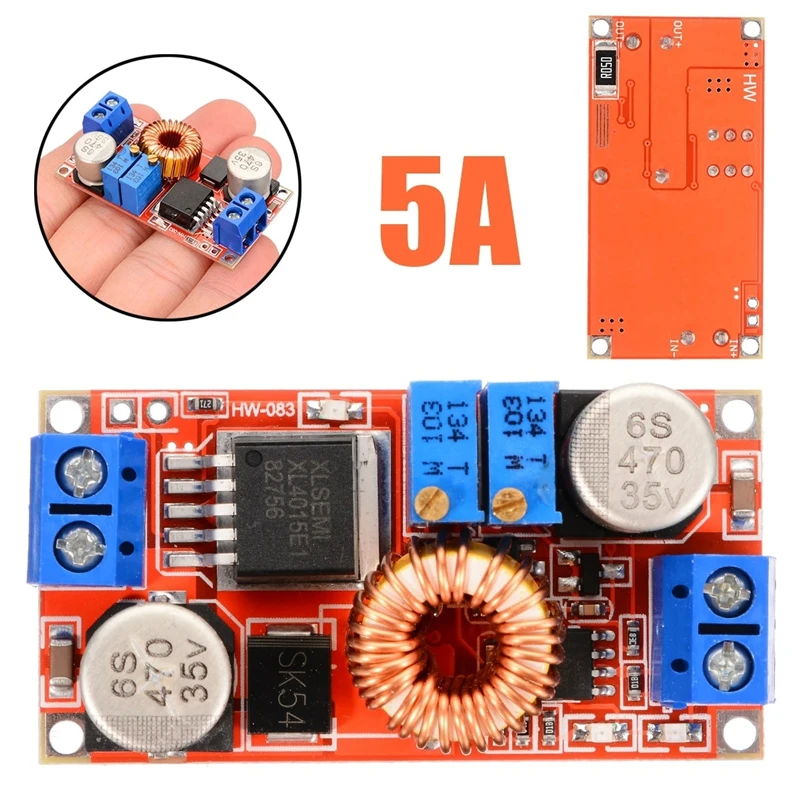 Konstant strom und Konstant spannung Hochs trom 5a Lithium-Ionen-Batterie Lade-LED-Treiber-Leistungs modul