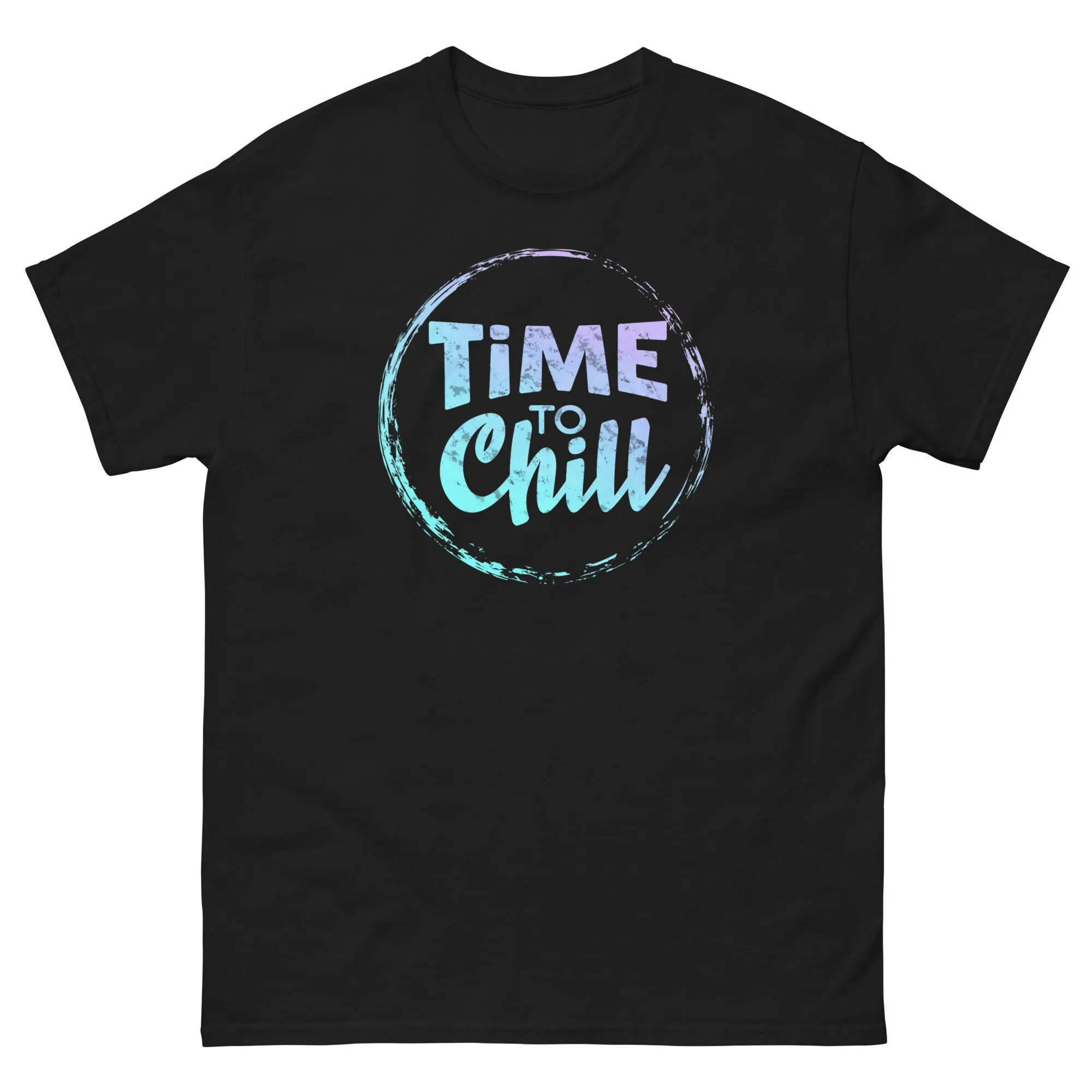 Relax and Unwind It's Time to Chill with a Splash of Artistic Serenity T shirt