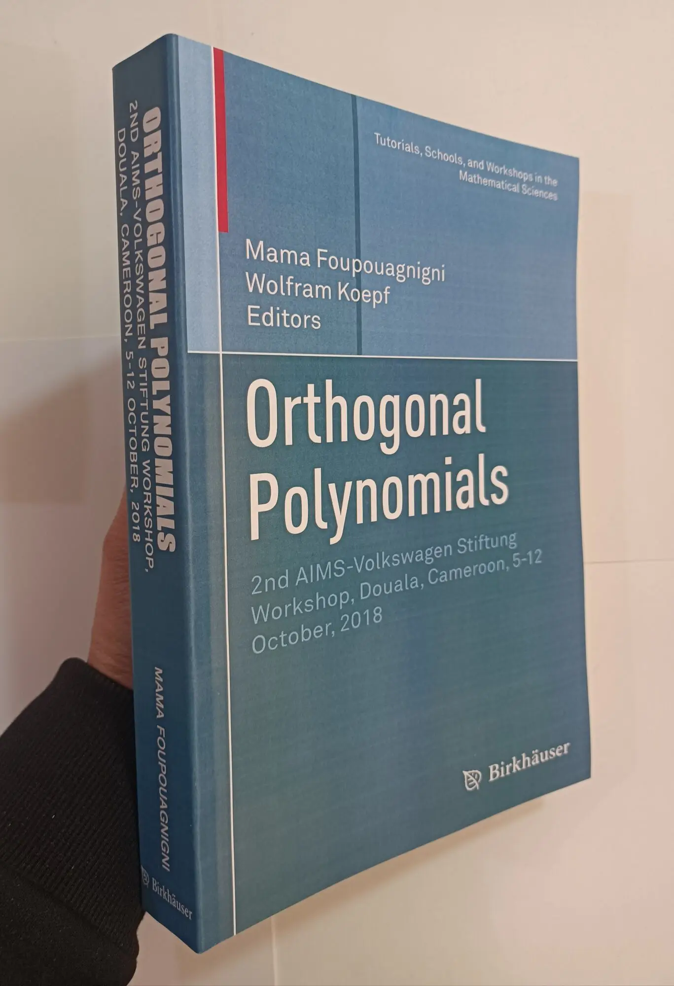 

Orthogonal Polynomials 2nd AIMS-Volkswagen Stiftung Workshop