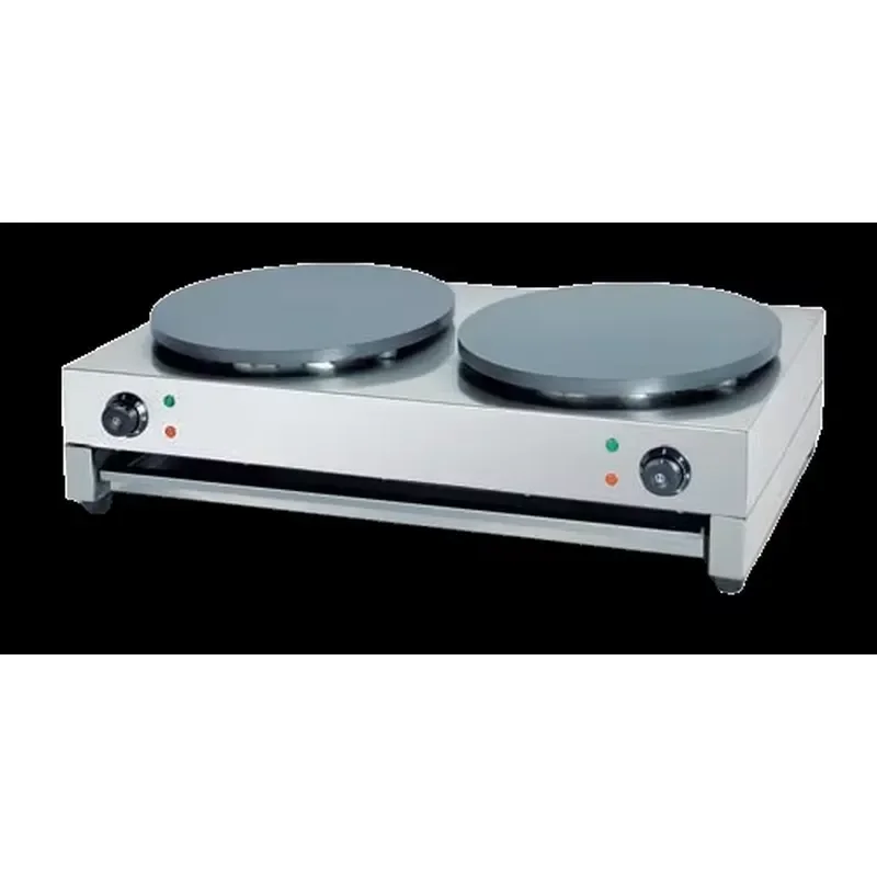Electric Rotary Pancake Maker Commercial Mini Cake Stove Gas Plate Frying Pan for Snacks Saj Bread Crepe Machine Nonstick