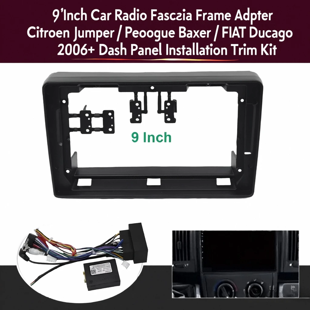 9 Inch Car Radio Fa…
