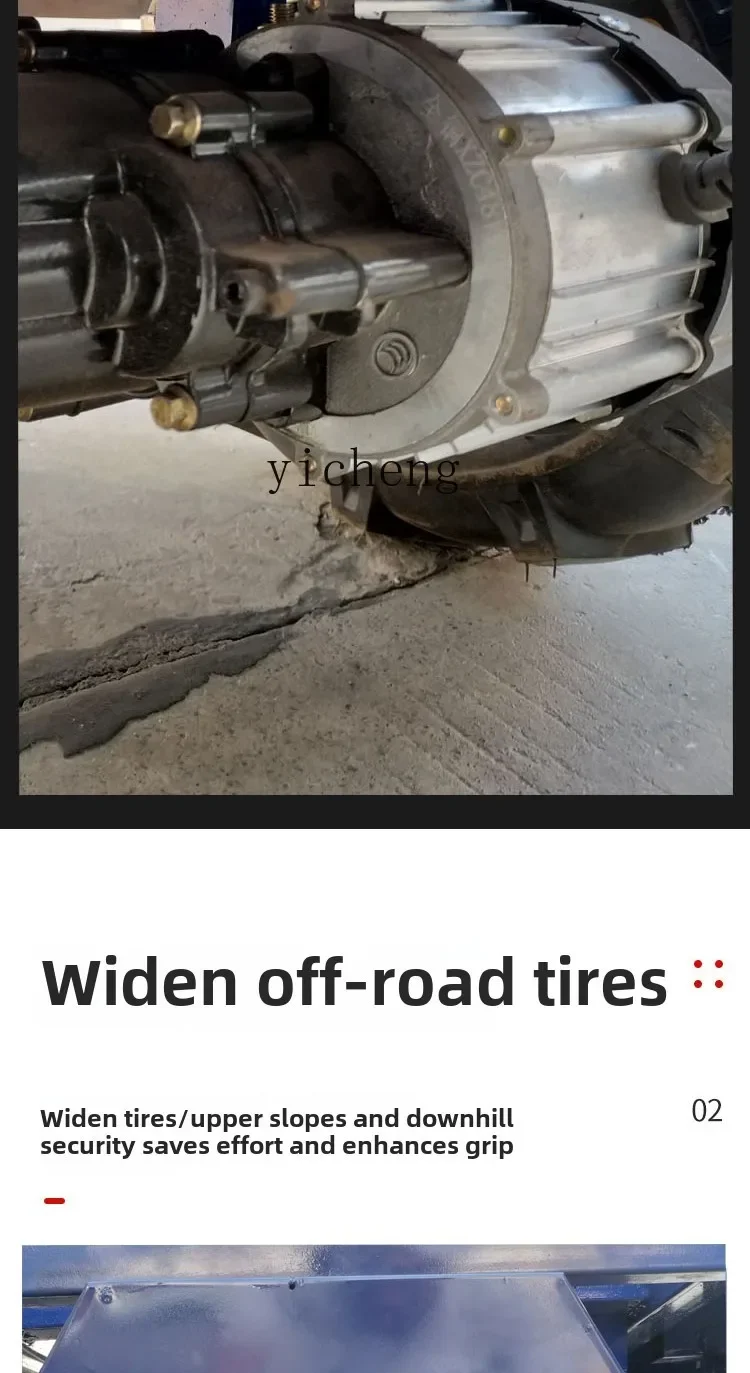 TQH tricycle agricole électrique bus de poulet chariot domestique camion de verger chariot d'escalade transport