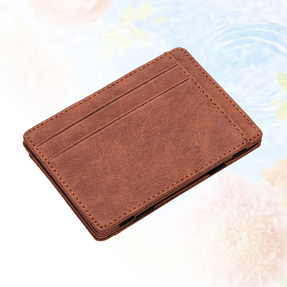 

Creative PU Coin Purse Durable Holder Lightweight Wallet Large Capacity Storage Wallet for Cards Cash Holder