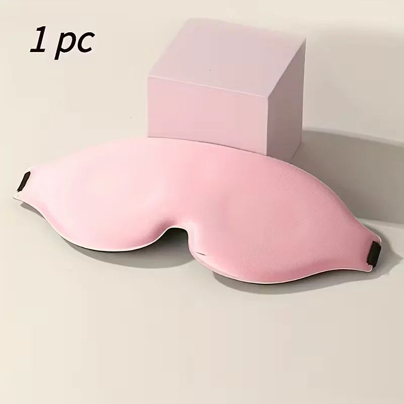 Superzacht 3D-slaapmasker - Zacht en comfortabel oogmasker, geschikt voor zowel mannen als vrouwen voor reizen als thuisgebruik