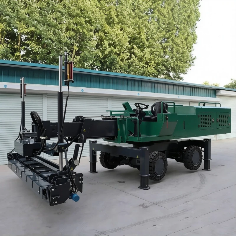 Automatic Type Land Leveling Laser Concrete Floor Leveling Road Paver Machine Road Reinforcement Concrete Laser Screed