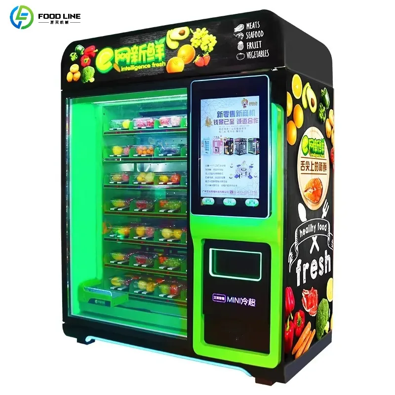 High Capacity Automatic Egg Vending Machine 24H Self-Service Egg Selling Machine for Business Use  Cusromized
