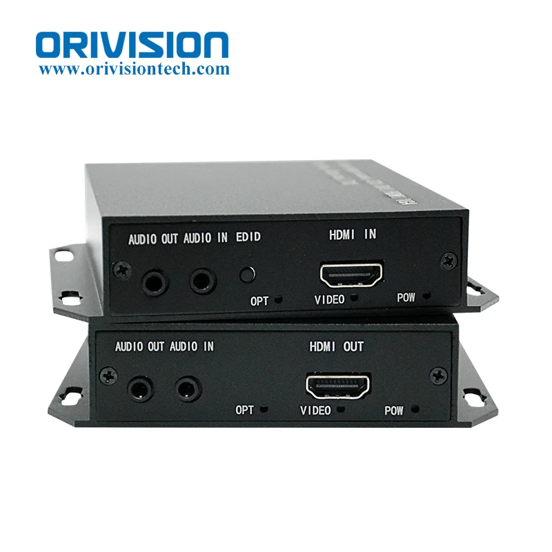 

ORIVISION 1920x1200 @ 60 Гц HDMI Мини оптоволоконный удлинитель 20 км LC HDMI волоконный удлинитель