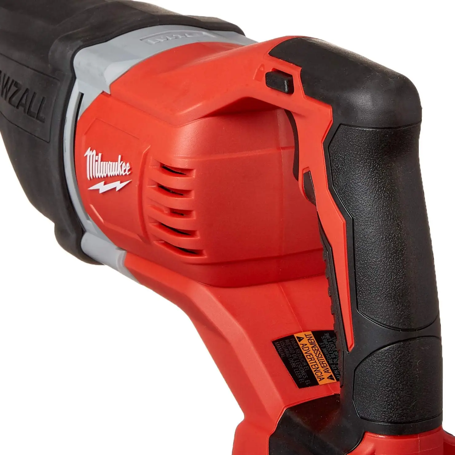 Milwaukee 2621-20 M18 18 V Lithium-Ionen-Akku-Säge Zall 3.000 U/min Säbelsäge mit Quik Lok-Klingenklemme (zurückes Werkzeug)