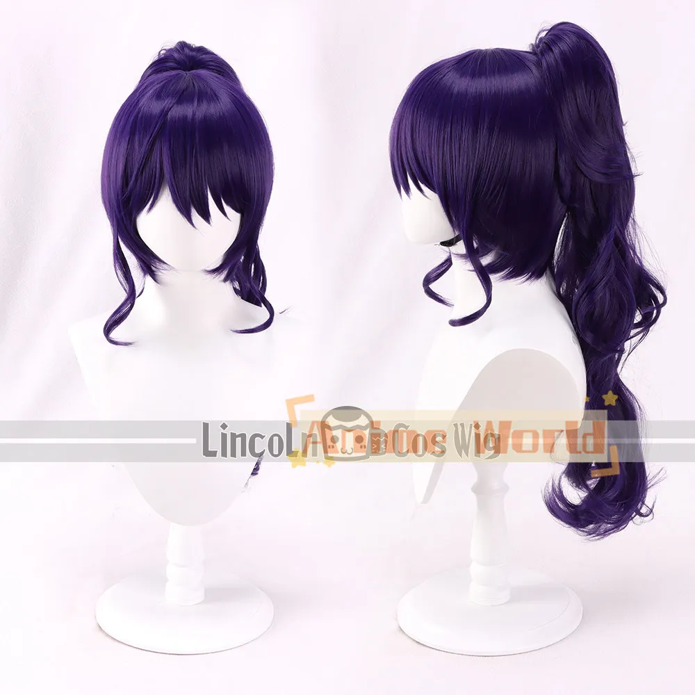 

Anime Mafuyu Asahina Cosplay Wig Halloween Carnival Party Props Synthetic Hair Heat Resistant Fiber + Wig Cap