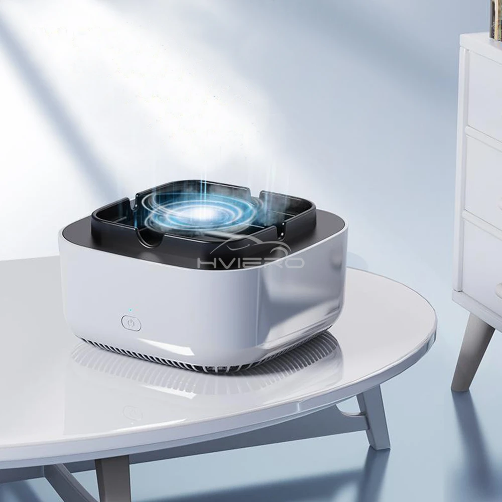 Ashtray Air Purifier Negative Ion creative Household Square Purifying Filter for Remove Odor Smoke  Aromatherapy Smokeles Reduce