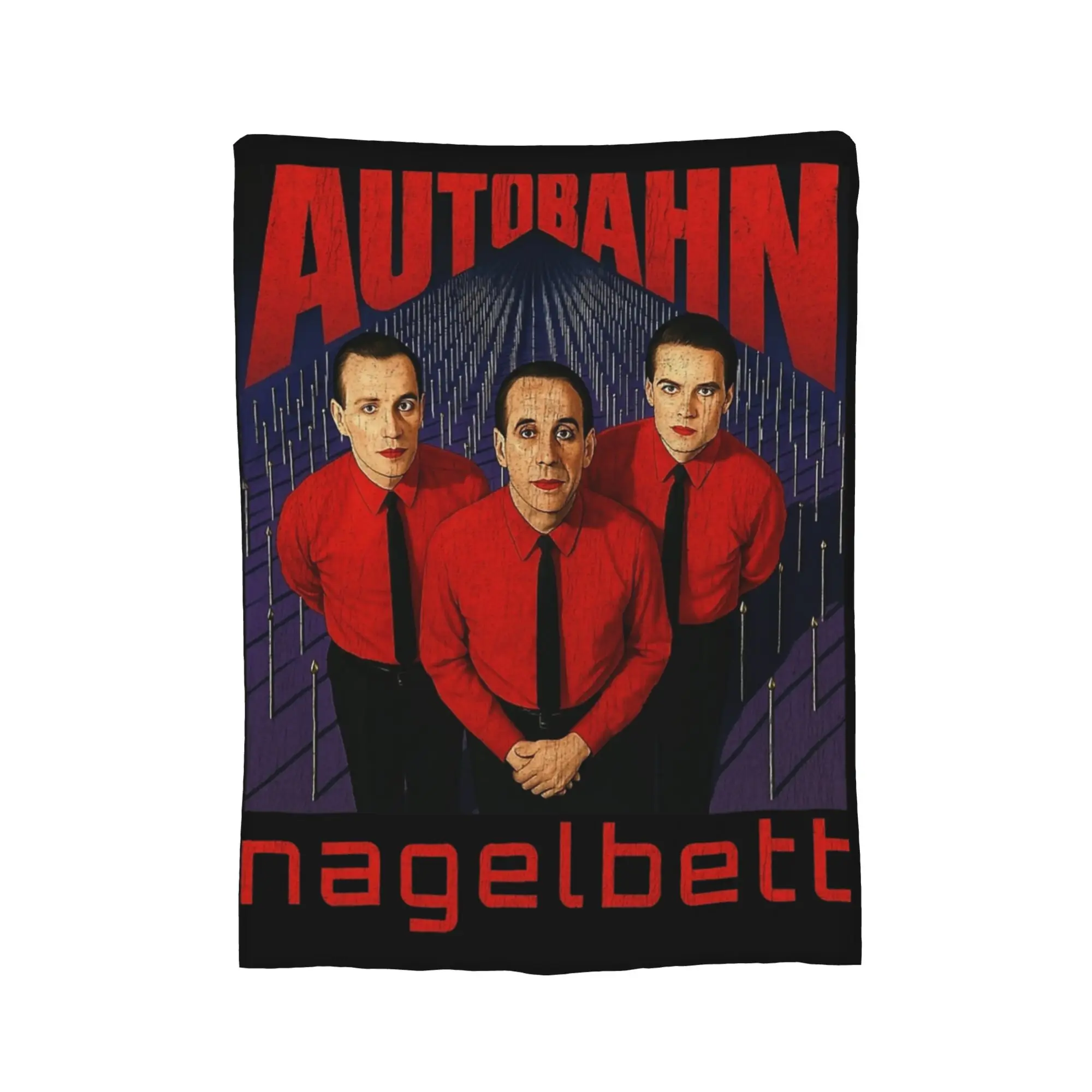 Autobahn Nagelbett 90s The Big Lebowski Blankets Coral Fleece Plush Printed Warm Throw Blankets for Sofa Bedroom Bedspread