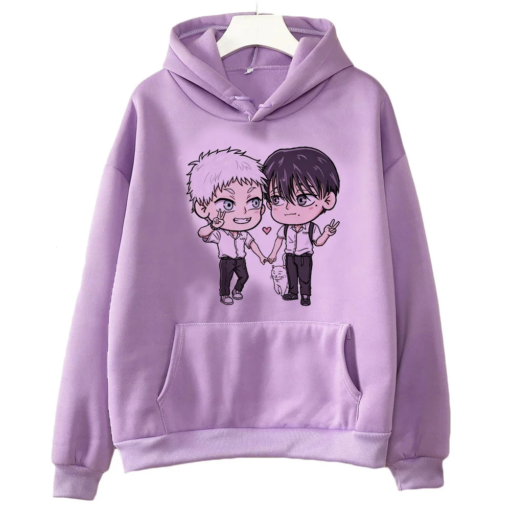 The Summer Hikaru Died Hoodies Kawaii Mode japanischer Anime 2000er Hip-Hop Winter warm Damen mit Taschen – Detail 1