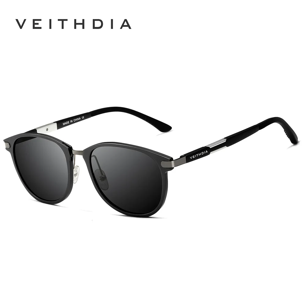 

VEITHDIA Polarized Sunglasses for Men and Women, UV Resistant Aluminum Magnesium Spring Leg, Outdoor Driver's Glasses, FH6680