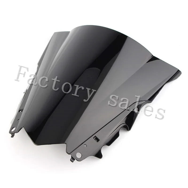 For Yamaha YZF R25 R3 2013 2014 2015 2016 2017 2018 Black Motorcycle Windshield WindScreen Screen Fairing YZF-R25 YZF-R3