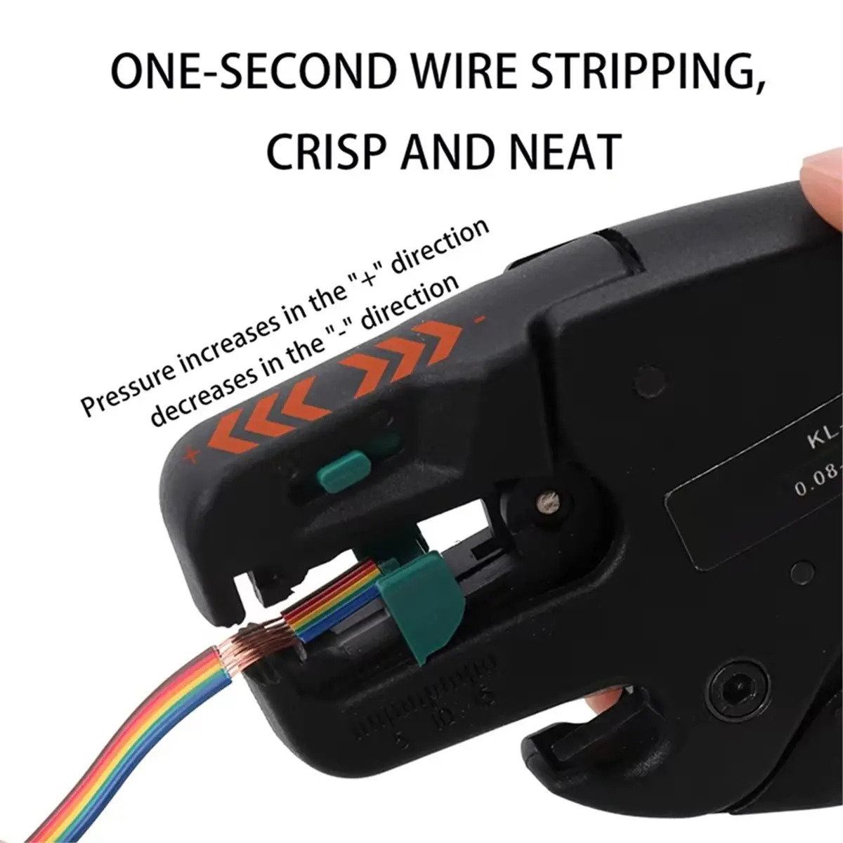 Winter Essential Ultra- D3 Automatic Wire Stripper: Professional Tool for Home Improvement Electricians - Stripping