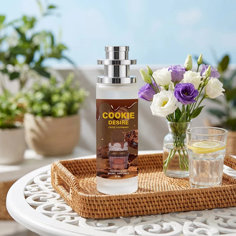 

Luxury Scented Body Spray 35ml Arabic Perfume Glass Bottle Strawberry Vanilla Chocolate Cookie Fragrance Sweet Feminine Mist