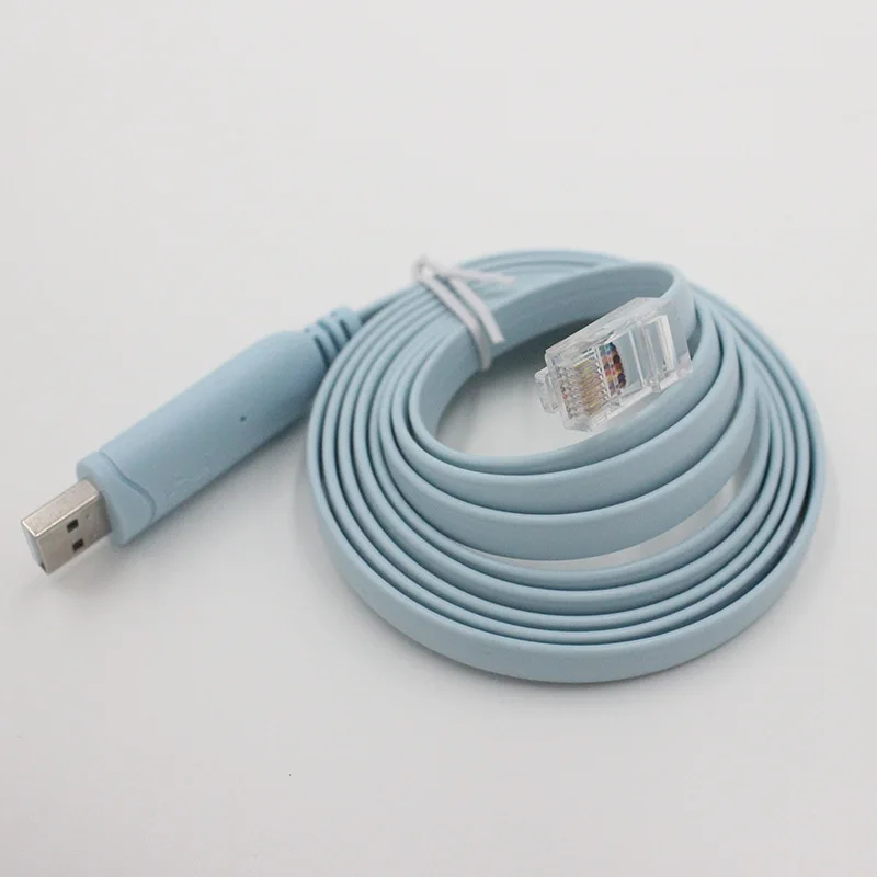 USB/TYPE-C RS232 to RJ45 8P8C Serial Control Cable USB to RJ45 Serial CONSOLE Debugging Cable For Cisco USB Console Cable 1.5m