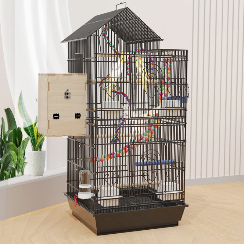 Palomas Parrot Birdcage Accessories Passaros Budgie Rabbit Bird House Hamster Outdoor Gabbia Per Uccelli Pet Furniture CY50BC