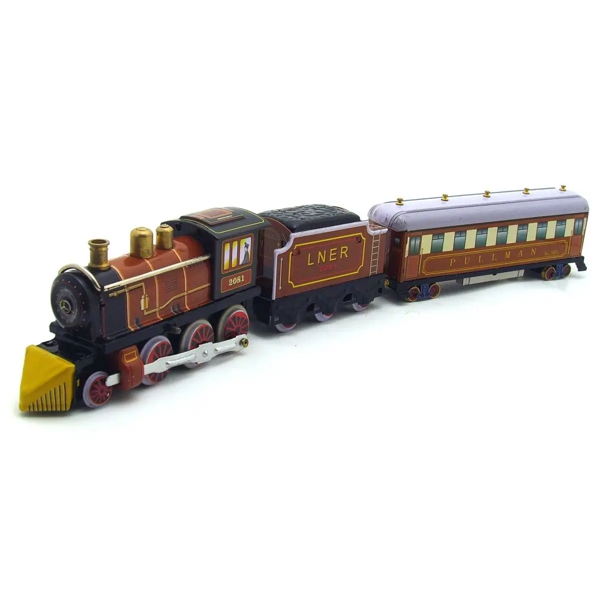 

MS440 Three Section Train Clockwork Toy Creative Gift Bar Photography Prop Decoration Iron Sheet Toy 80 Nostalgia