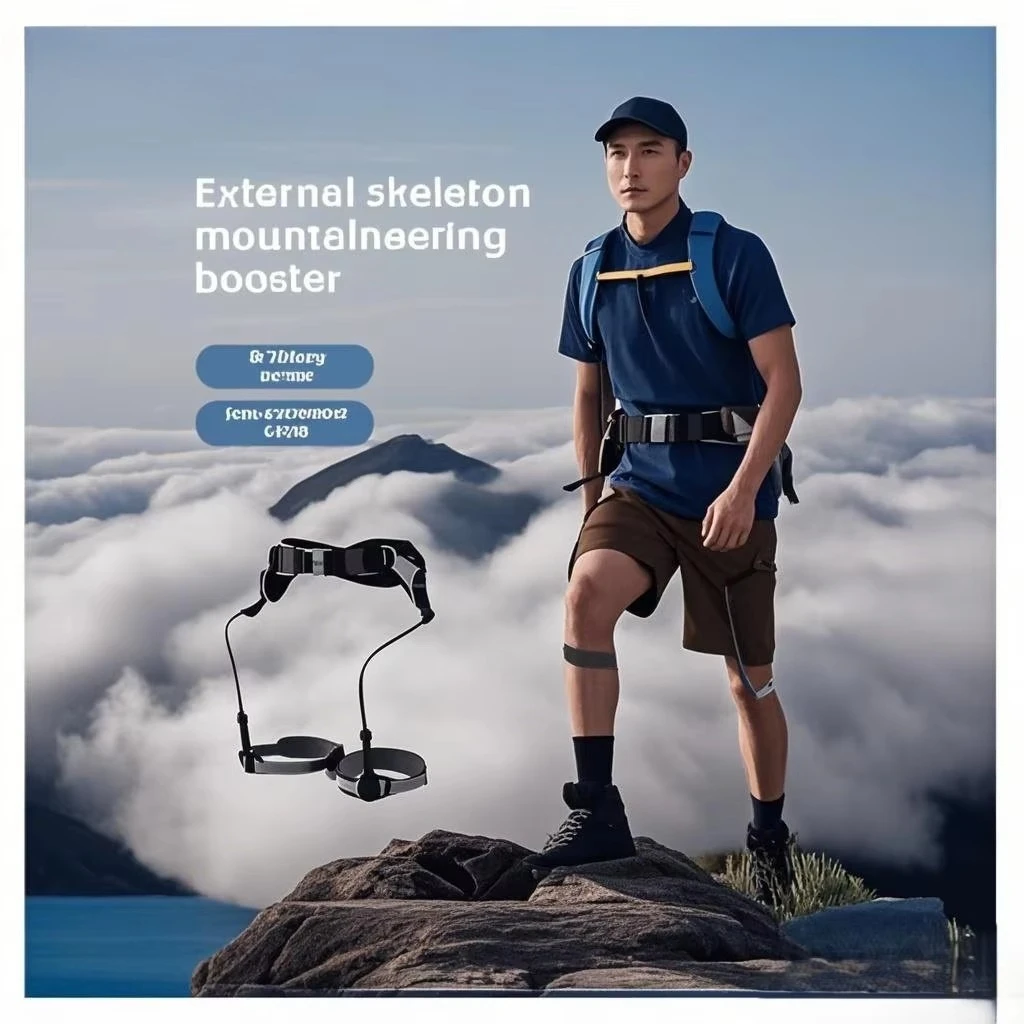 

Stroke Equipment Exoskeleton with Tension Straps Yoga Ropes for Mountaineering Training