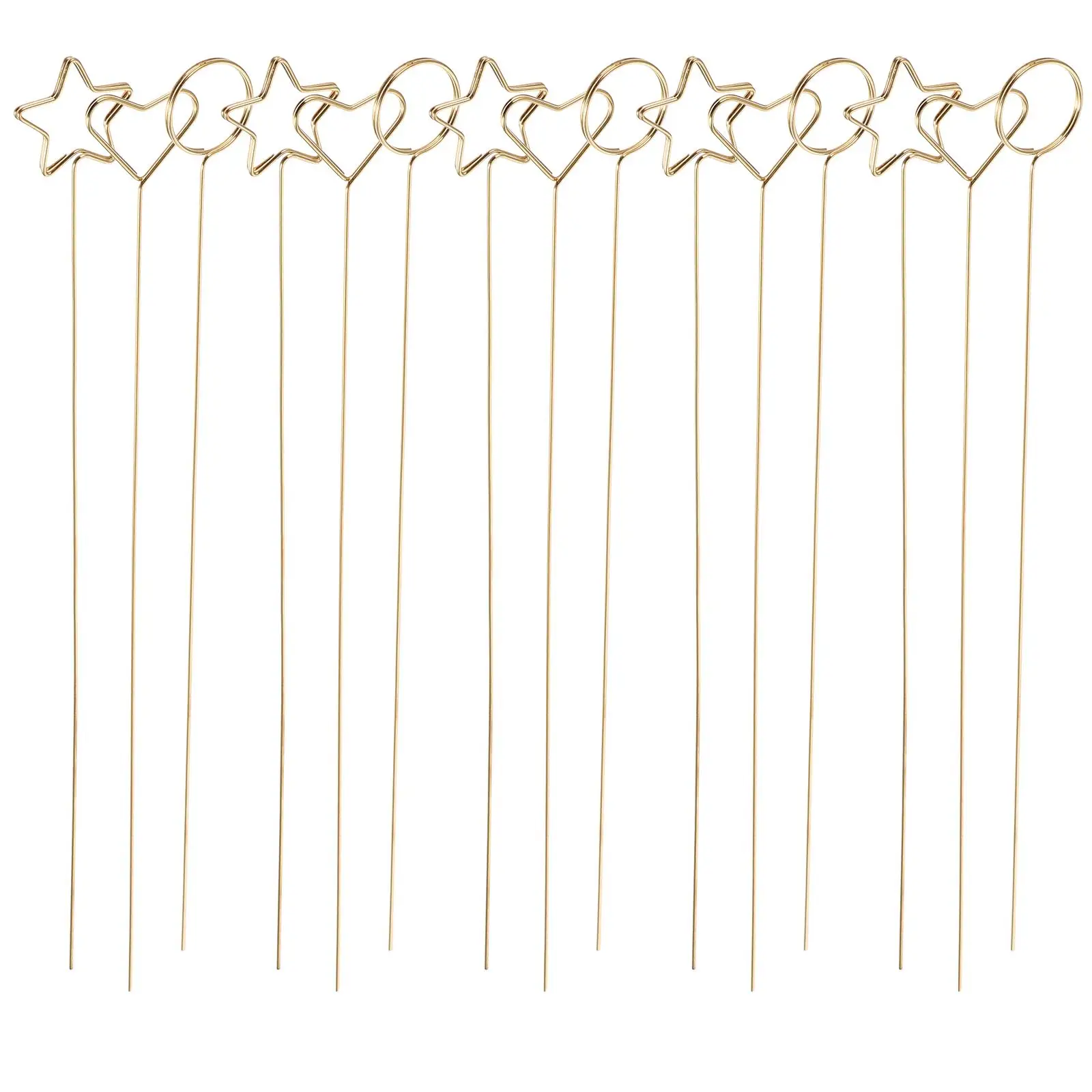 

30pcs Metal Greeting Card Holder for Flower Bouquet Picks Floral Photo Holder Clips Gifts Photo Clips Decorations