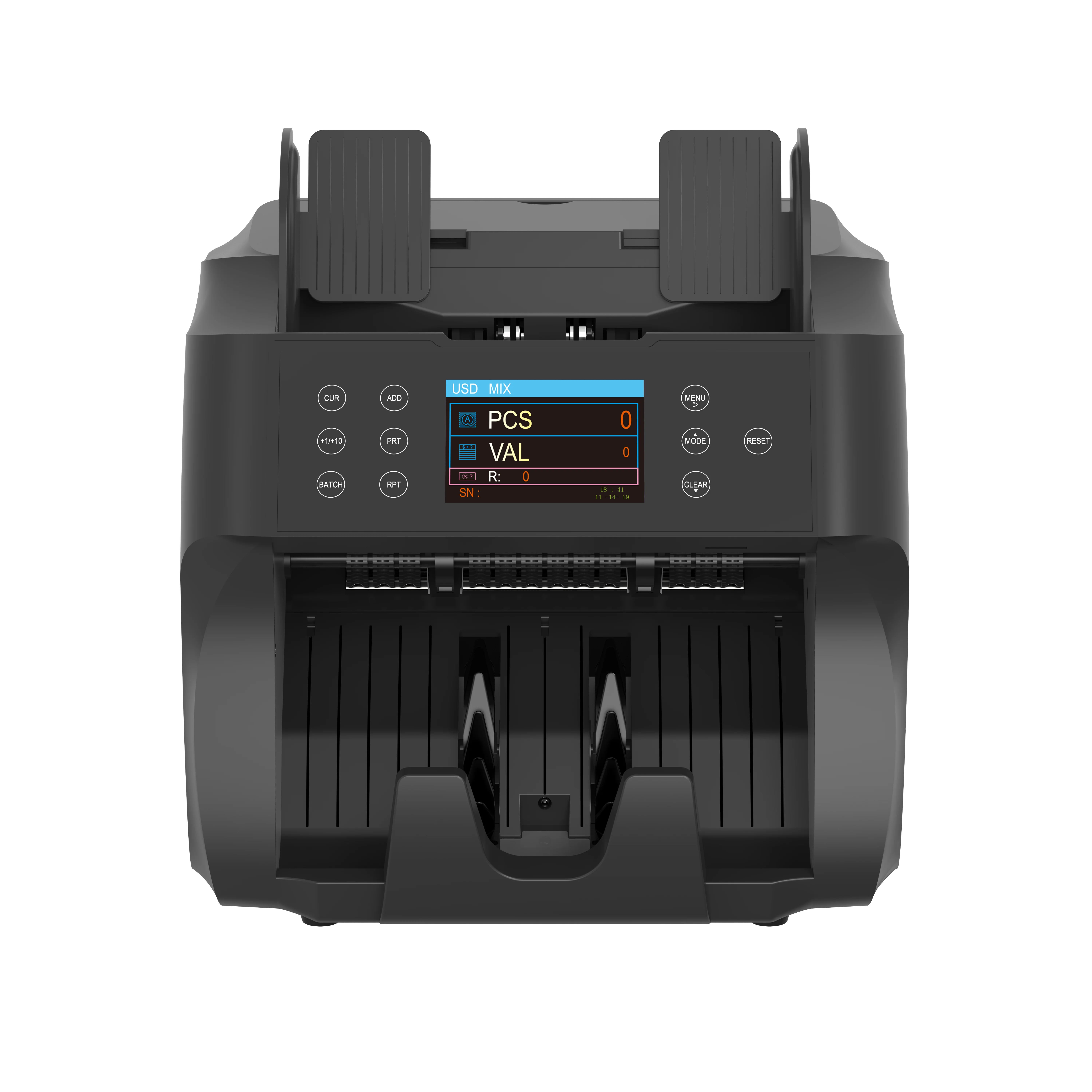 ST-1330 Banknote Cash Bill Money Mix Currency Note Value Counter Machine