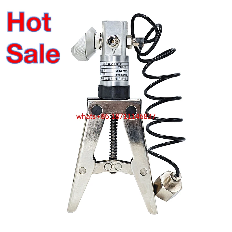 

Pressure Calibrator Hand Pneumatic Test Pump 2.5Mpa Pressure Source Calibration