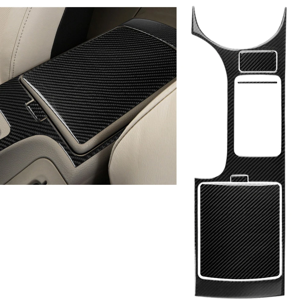 

For Nissan 350Z Z33 2003-2009 Center Console Storage Box Gear Shift Panel Frame Cover Tirm Sticker Moulding