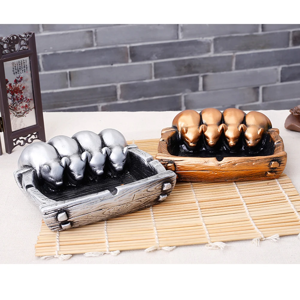 

Смола пепельница, держатель для сигарет, декоративный держатель для сигарет для дома, офиса, автомобиля, реквизит для фотографий, современная пепельница