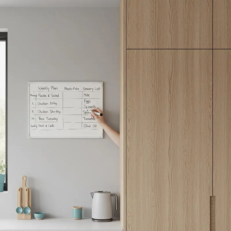 Electrostatic Whiteboard Sticker Removable Reusable Erasable PP For Teaching Graffiti Drawing Household Use