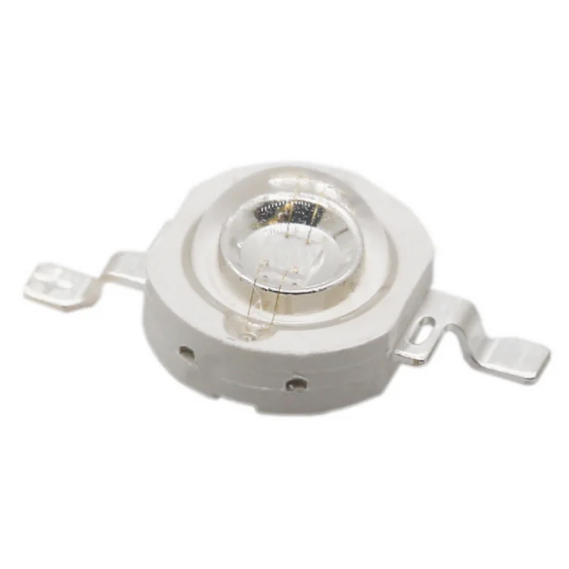 10 Uds. Cuentas de lámpara LED 3W ultravioleta 395nm365nm chip vertical de alto brillo luz púrpura UV linterna de inspección de billetes