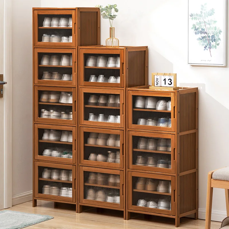

Simple shoe cabinet vertical small apartment door floor shoe rack storage integrated corridor household shoe rack multi-layer wi