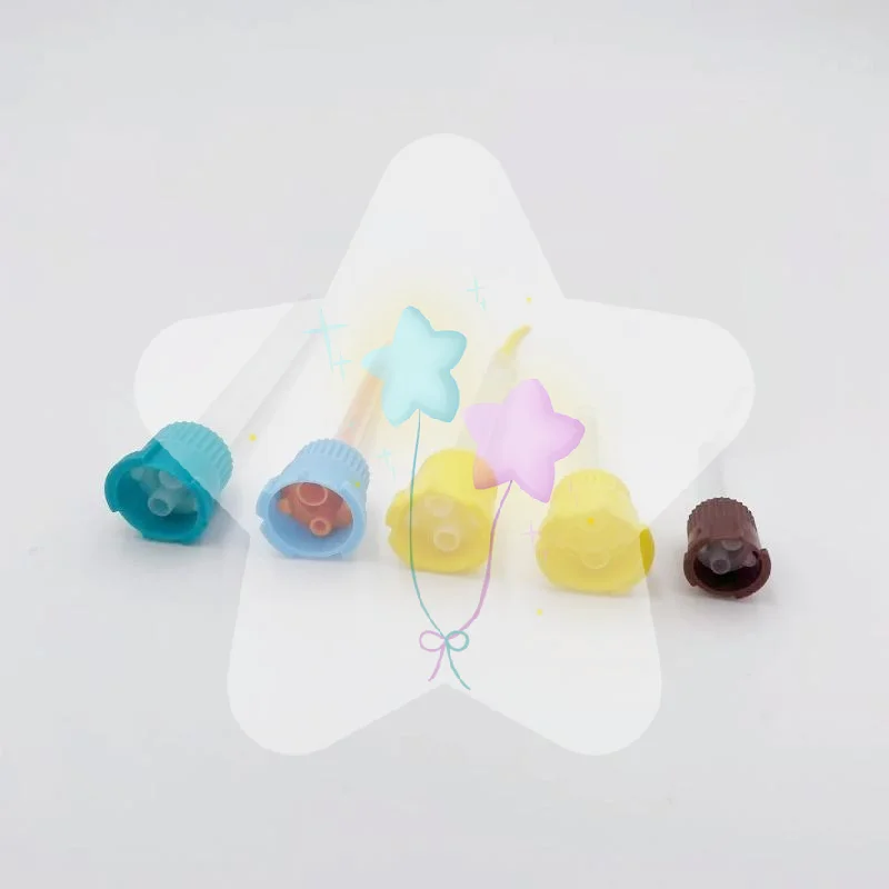 1:1 Disposable Dental Mixing Heads 1 Set Silicone Rubber Impression Mixing Tips for Dental Lab Use