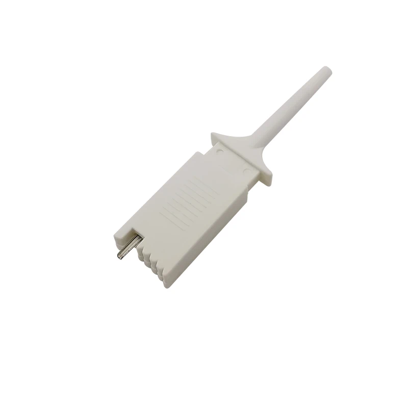 10Pcs Test Hooks Clips for Logic Analyzers Electronic Testing Grabber Flat Test Hook Connection
