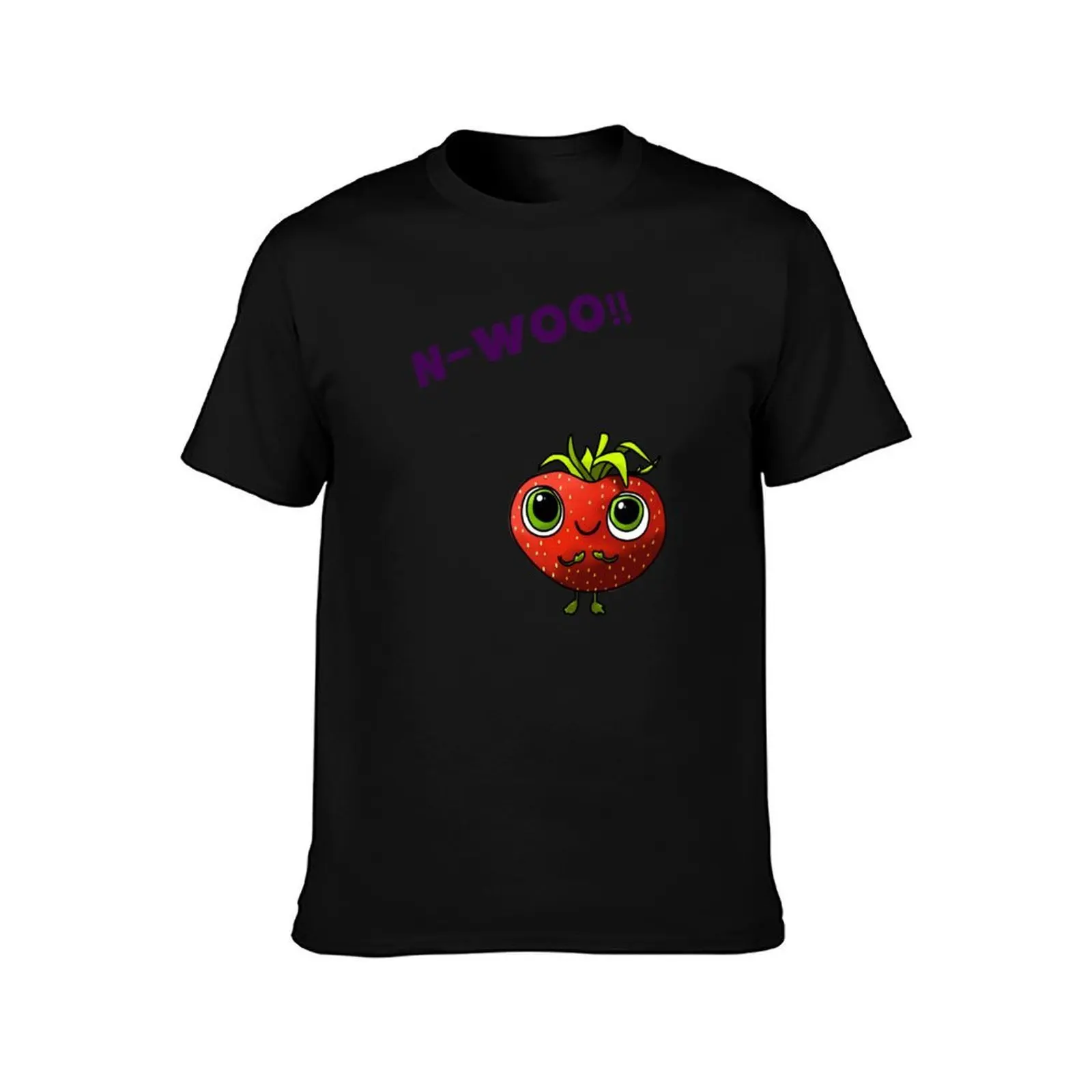 N-WOO - Barry - Cloudy with a chance of meatballs T-Shirt, Summer Casual Cotton Tee, Oversized Streetwear Tops, Unisex Men Women