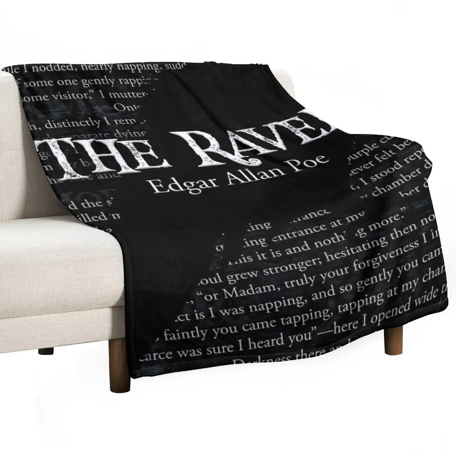 

The Raven Throw Blanket Summer Beddings Luxury Thicken Sleeping Bag Flannel Blankets