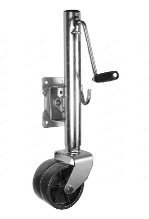 

1500lbs Trailer Jack with Dual Wheels 10" Travel Trailer jockey Wheel for Heavy Duty Trailer Tongue Jack with Swivel Bracket