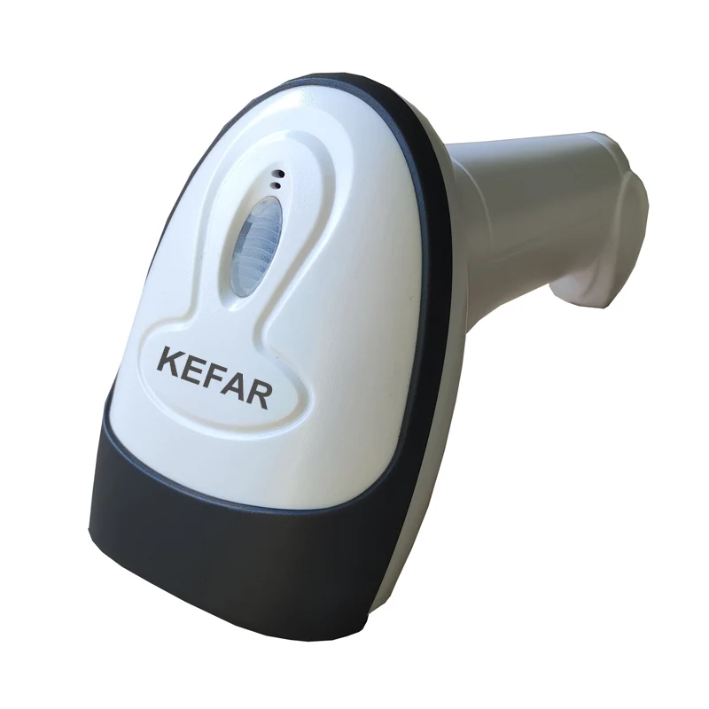 KEFAR 2D Wired Wireless BarcodeScanner Automatic Barcode ModeHandheld Bluetooth Scanner PDF417DataMatrix OR Bar code Reader