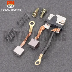 Jeu de balais en carbone pour moteur hors-bord Yamaha, 2T et 4T, 115HP, 150HP, moteur d'inclinaison de garniture, alimenté par trempette, X-4386K, 63P-43892-10