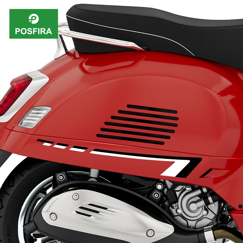 

Наклейки-декали POSFIRA для мотоциклетных обтекателей Vespa GTS 125 300 250 Super GTS300 GTS125 GTS250, аксессуары для скутеров