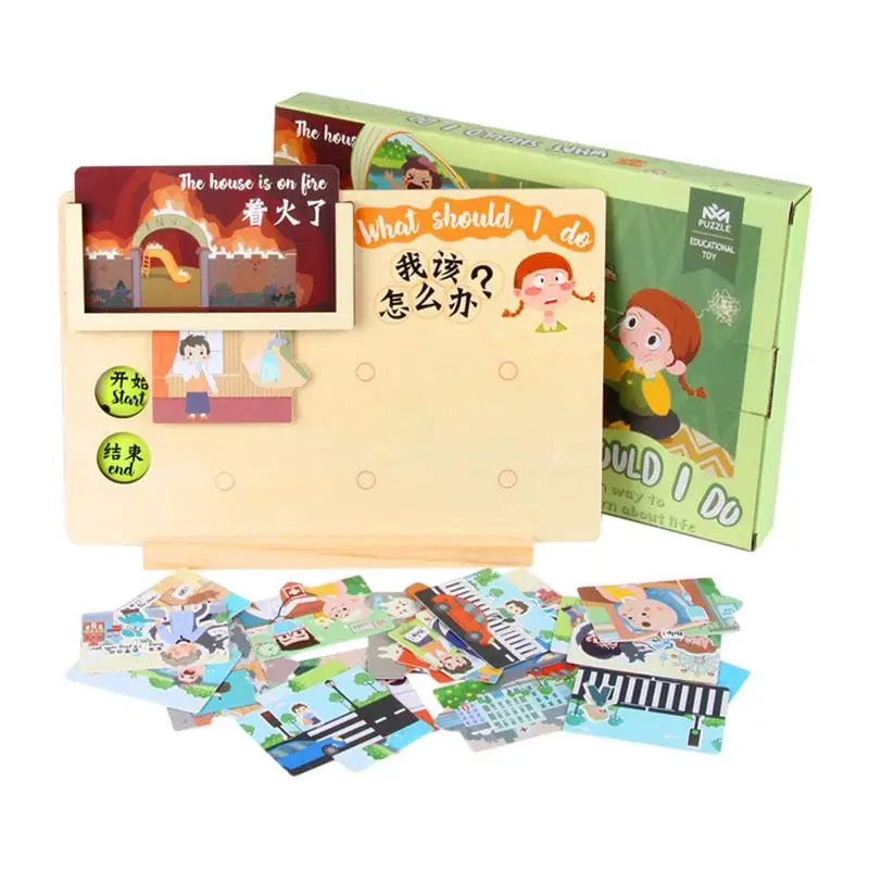 Educational Toys What Should I Do Game Educational Toys Enlightenment Toys Learning And Education Toys For Preschool