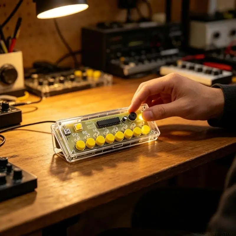

U2JB Educational Keyboard Circuit Building Collection Includes PCB Enclosure And All Parts