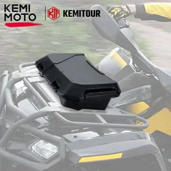 KEMIMOTO ATV 2 GAL Storage Box Compatible with Can Am Outlander L 450 570 650 800 1000 Max G2 G2L Maverick 1000R X3 #708200408