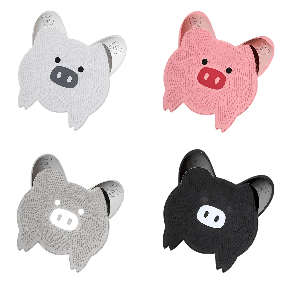 

Bathing Anti Slip Mat Exfoliating Shower Massage Scraper Bathroom Non-slip Bath Mat Back Massage Brush Silicone Foot Wash Mat