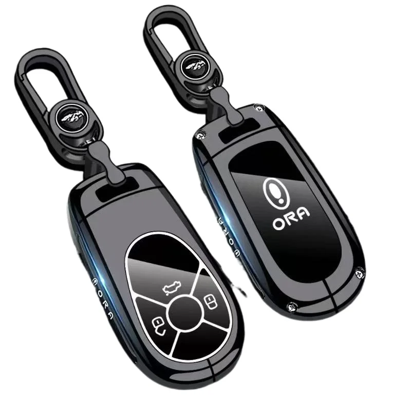 

Premium Zinc Alloy Key Cover Case for Ora 5 / Good Cat GT / Mulan Edition / Ballet Cat / Lightning Cat (2024) - Key Fob Shell