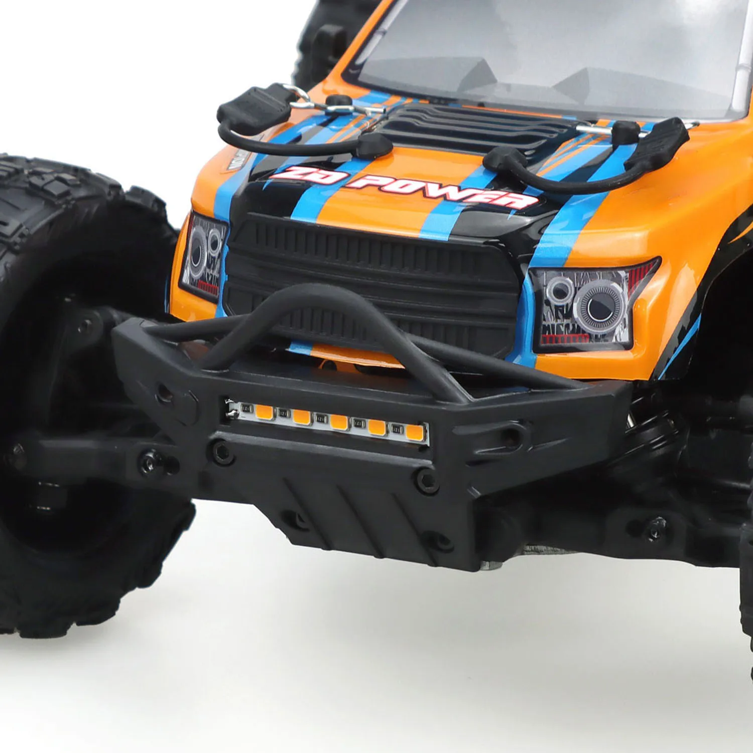 1/16 ZD Racing MT16 RC Big Tire Truck 4x4 Ferngesteuertes Offroad-Fahrzeug 2845 Bürstenloser Motor 35A ESC Akku RTR Modellauto – Detail 12