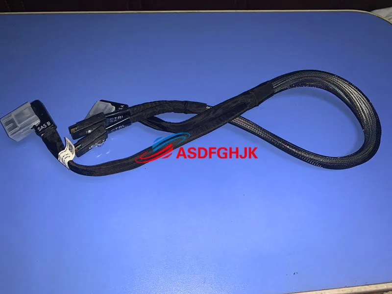 FOR Dell PowerEdge T420 T620 Precision T7600 Dual Mini SAS to Mini SAS Backplane Cable 0DJXF7  CN-0DJXF7 DJXF7  Tested OK