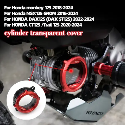 혼다 MONKEY125 CT125 트레일 125 GROM MSX125 DAX125용 V2 두꺼운 투명 커버