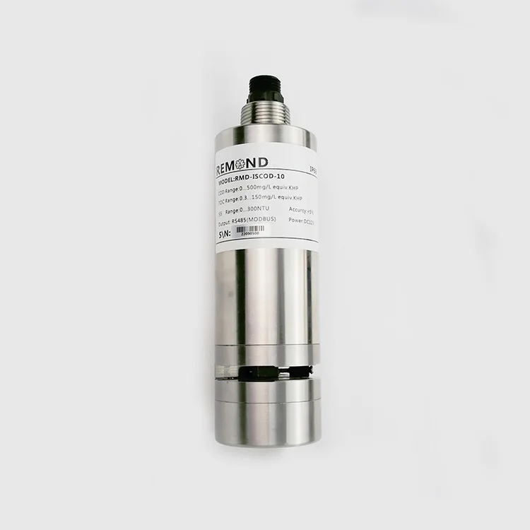 مسبار COD لمياه الصرف الصحي جهاز اختبار جودة المياه الصناعية RS485 مستشعر COD الرقمي محلل عبر الإنترنت UV254